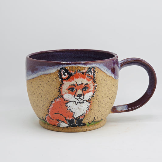 #17 Handmade stoneware Mug 18oz