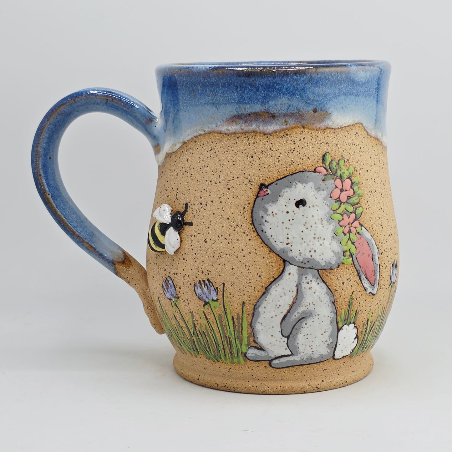 #03 Handmade stoneware Mug 17oz