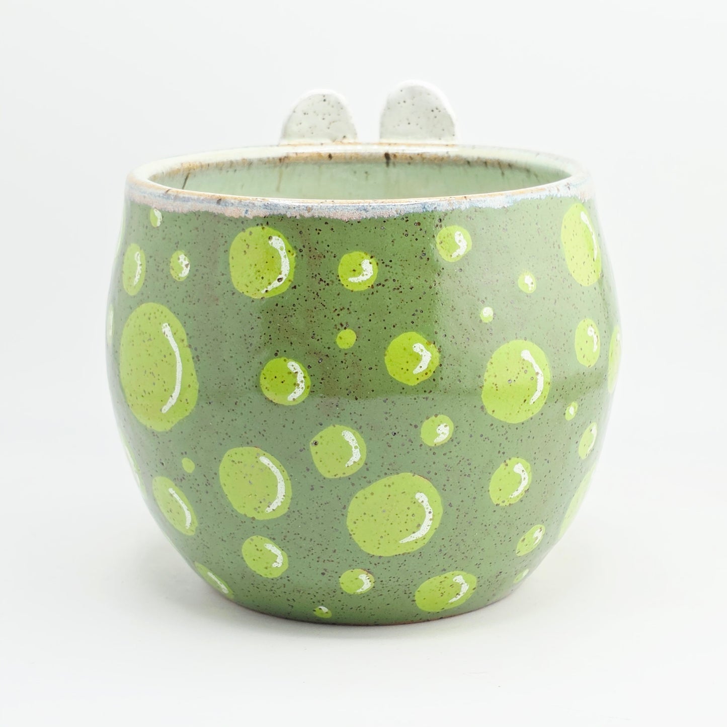 #37 Handmade stoneware planter 5x5