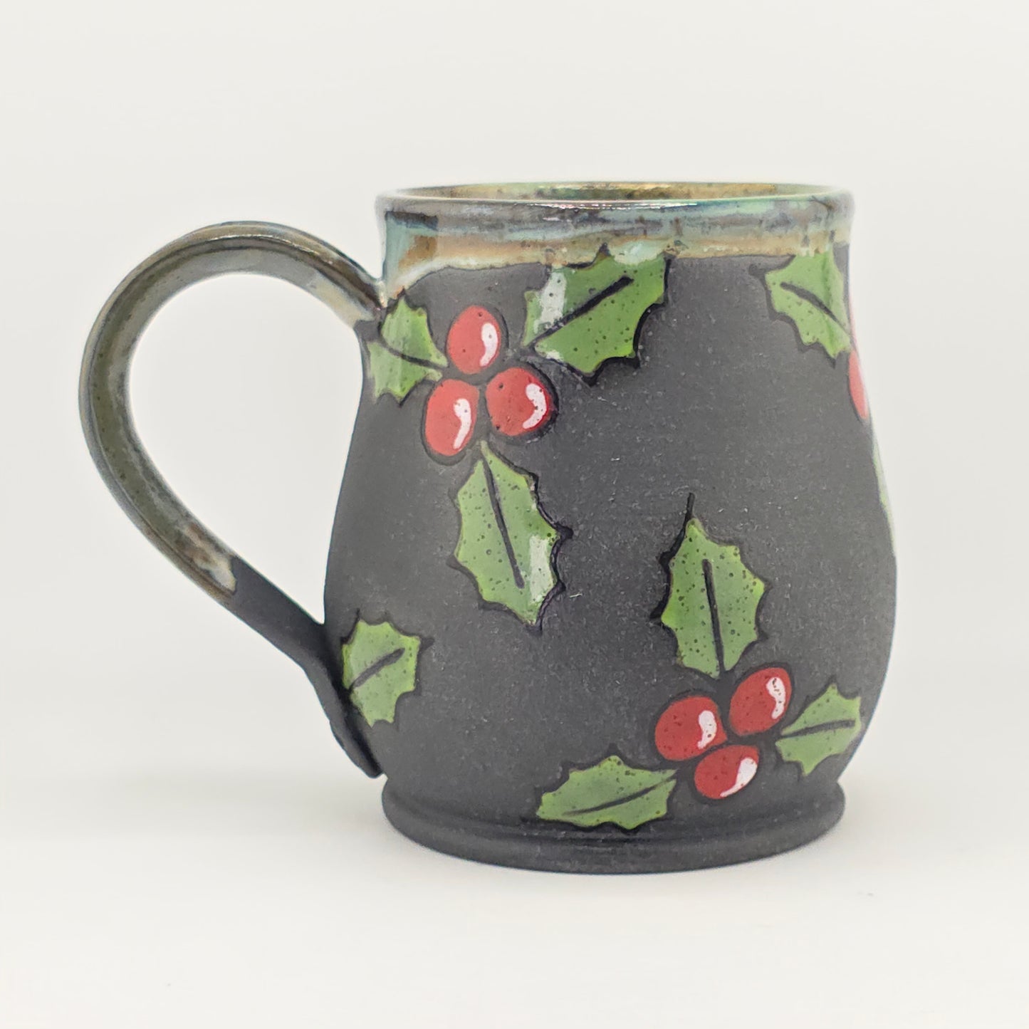 #12 Handmade stoneware mug 16oz