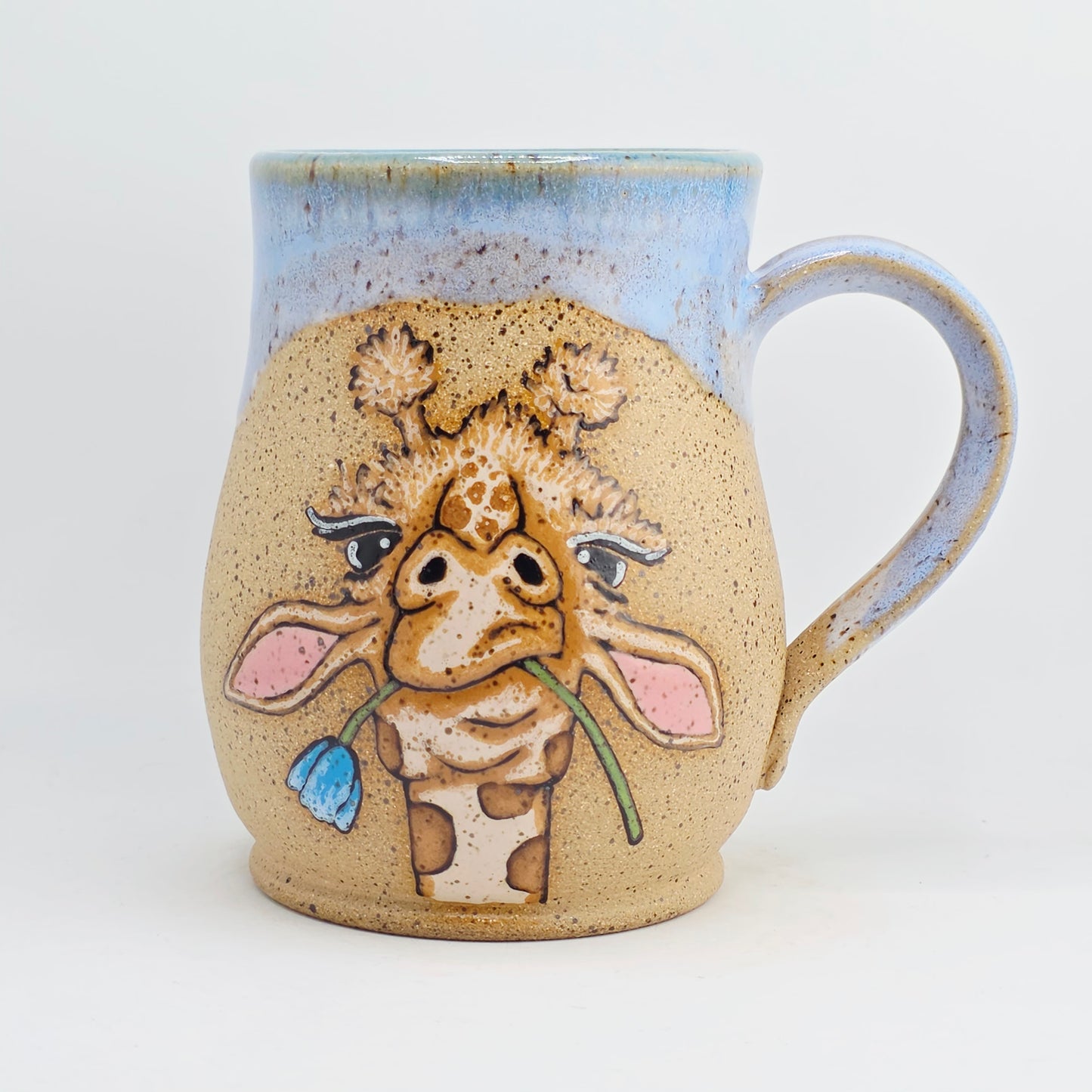 #14 Handmade stoneware Mug 17oz