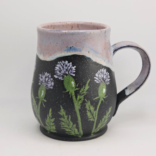 #035 Handmade stoneware Mug   18oz