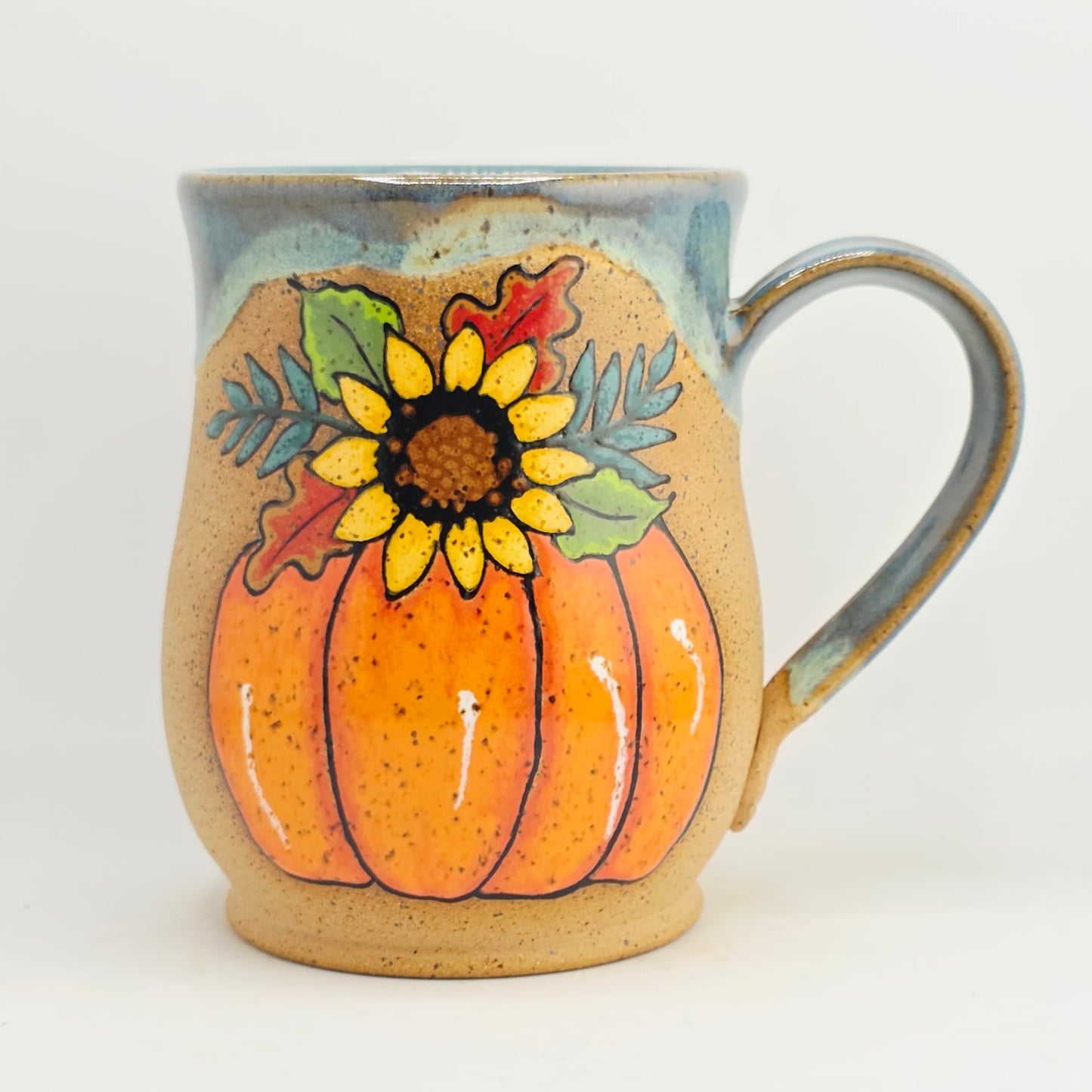 #28 Handmade stoneware Mug 18oz
