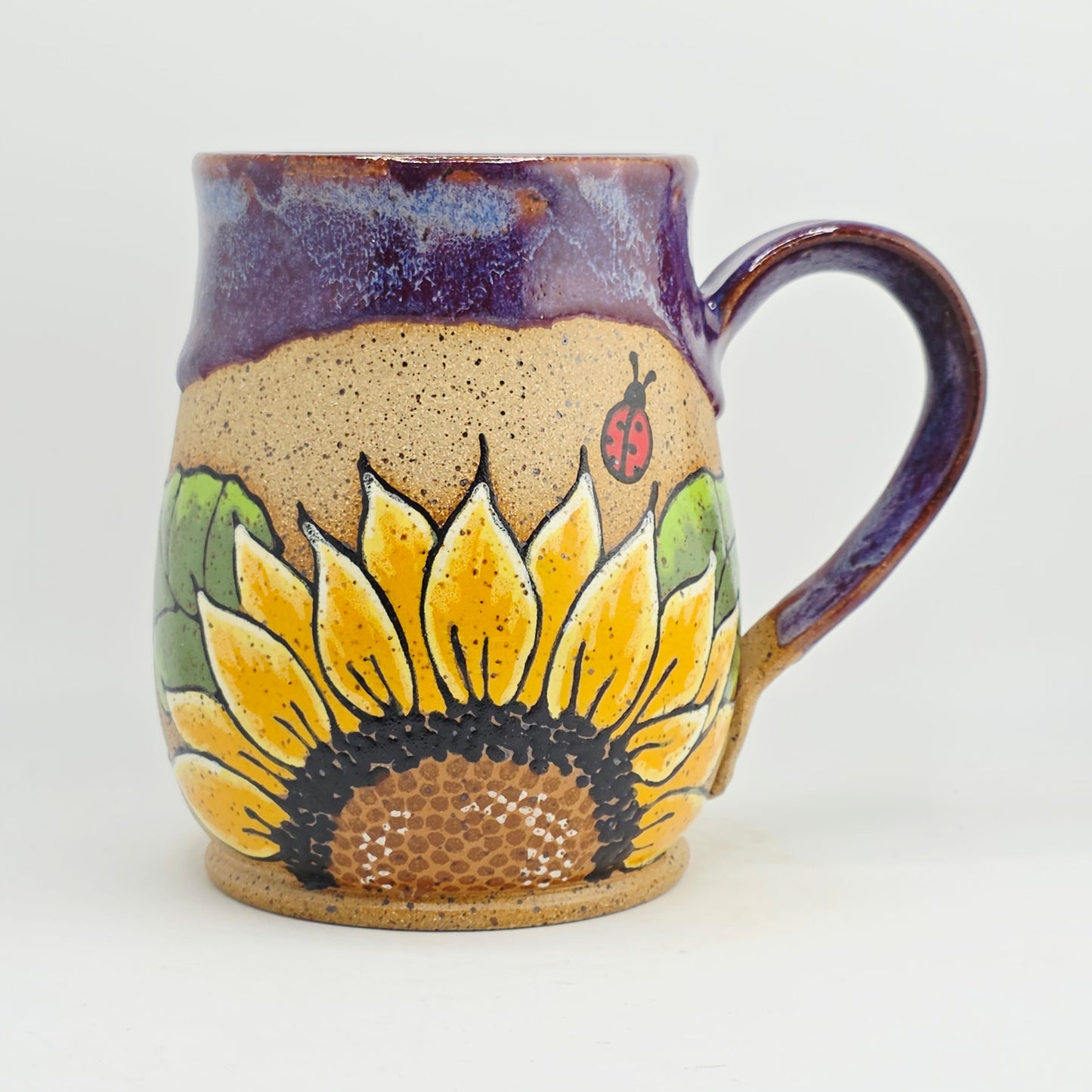 #02 Handmade stoneware Mug 17oz