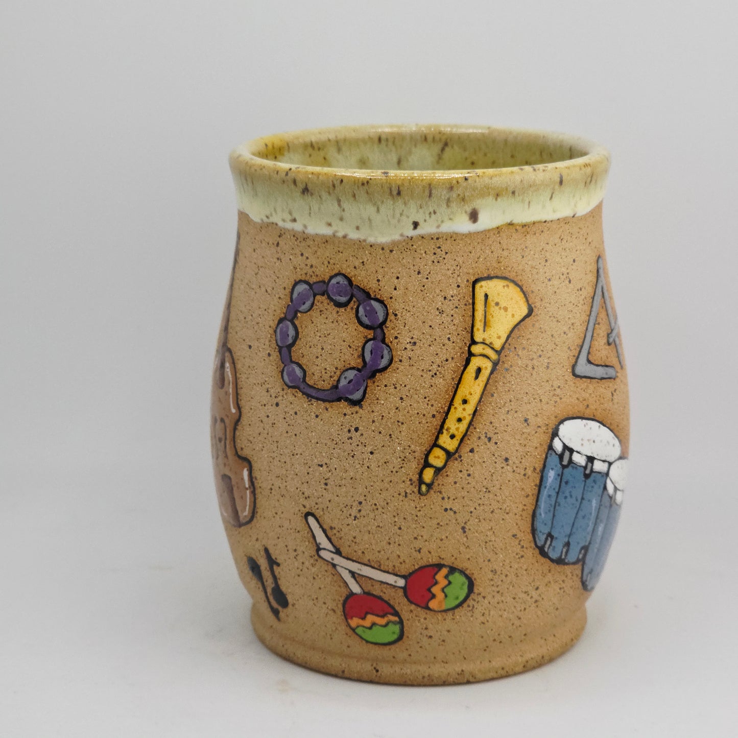 #05 Handmade stoneware Mug   17oz