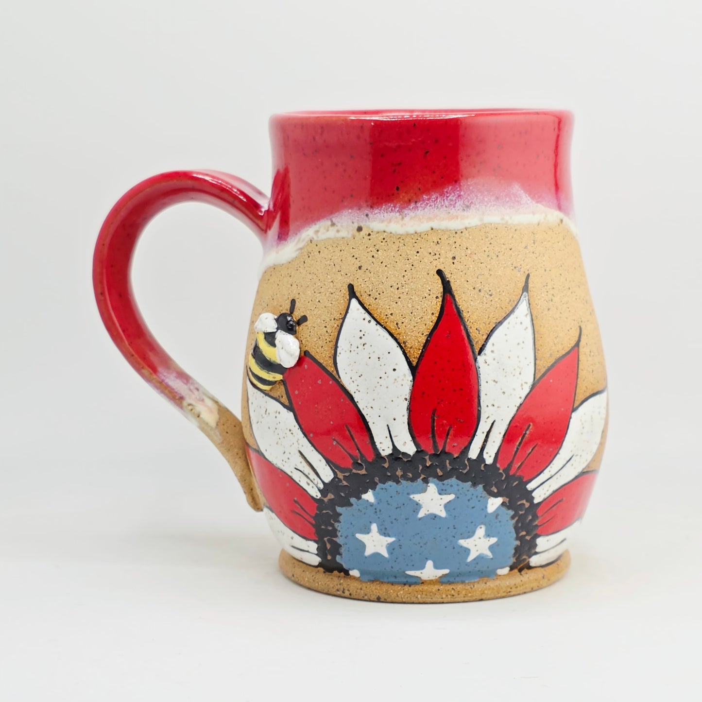 #03 Handmade stoneware Mug 17oz