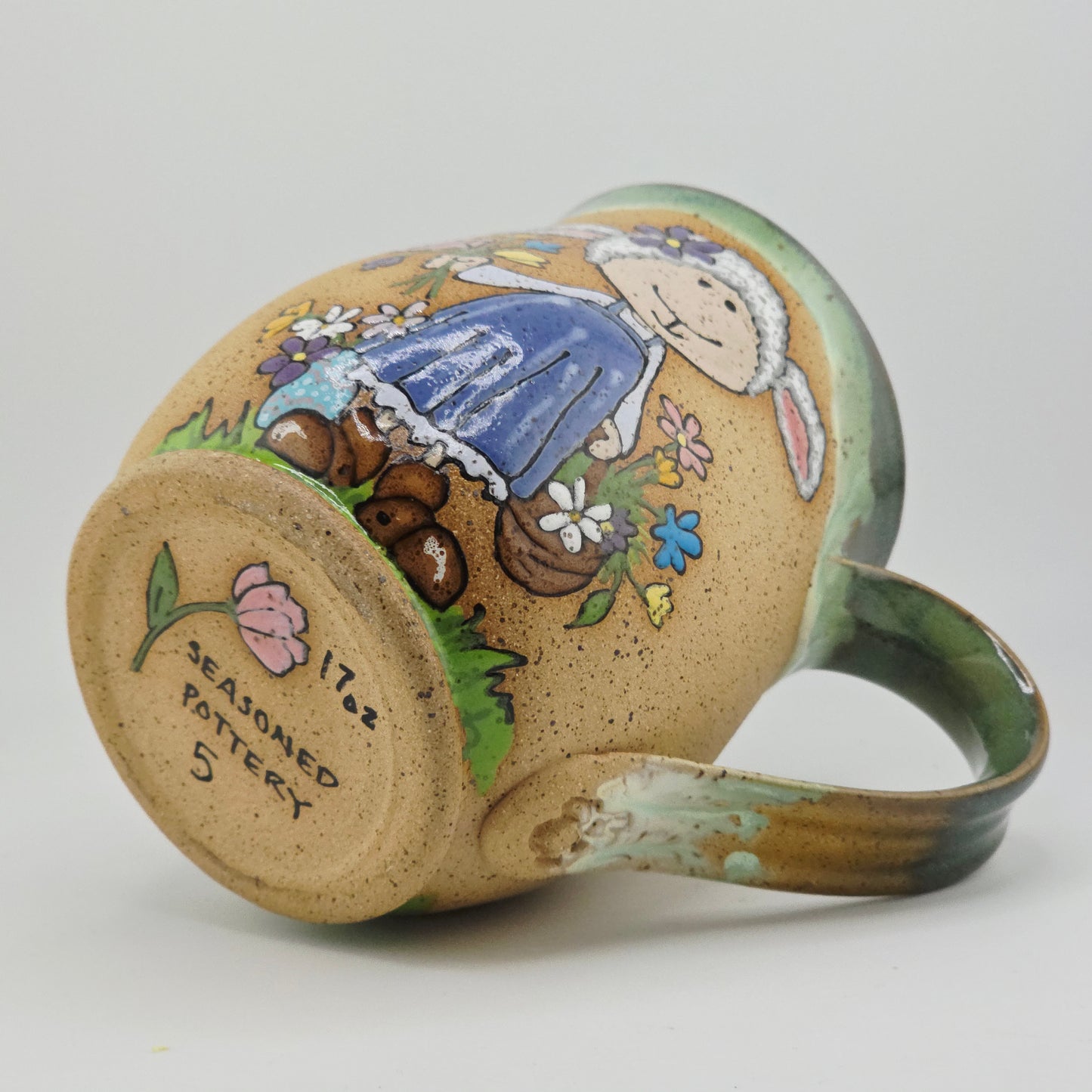 #05 Handmade stoneware Mug    17oz