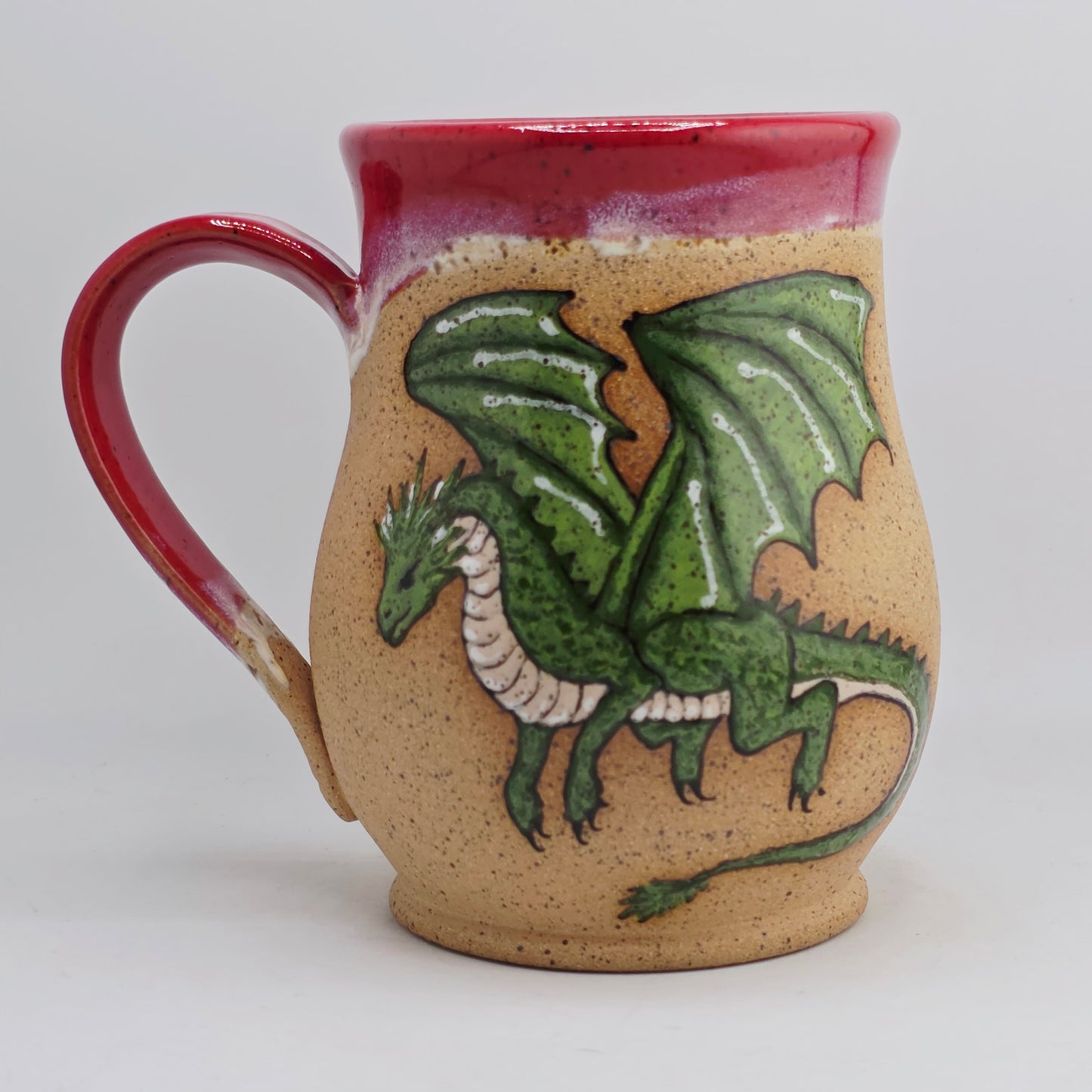 #15 Handmade stoneware Mug 19oz