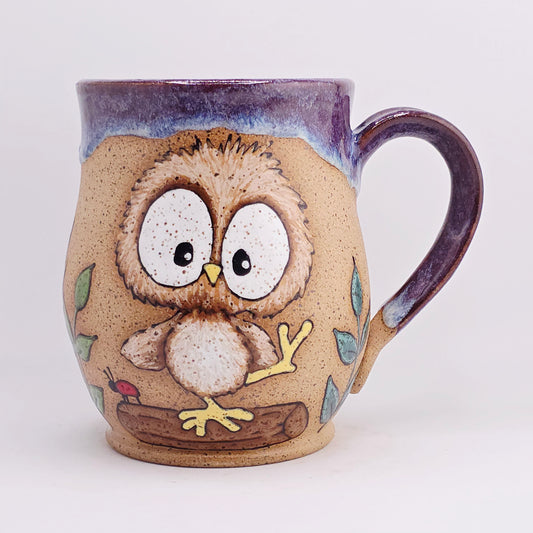 #13 Handmade stoneware Mug 19oz