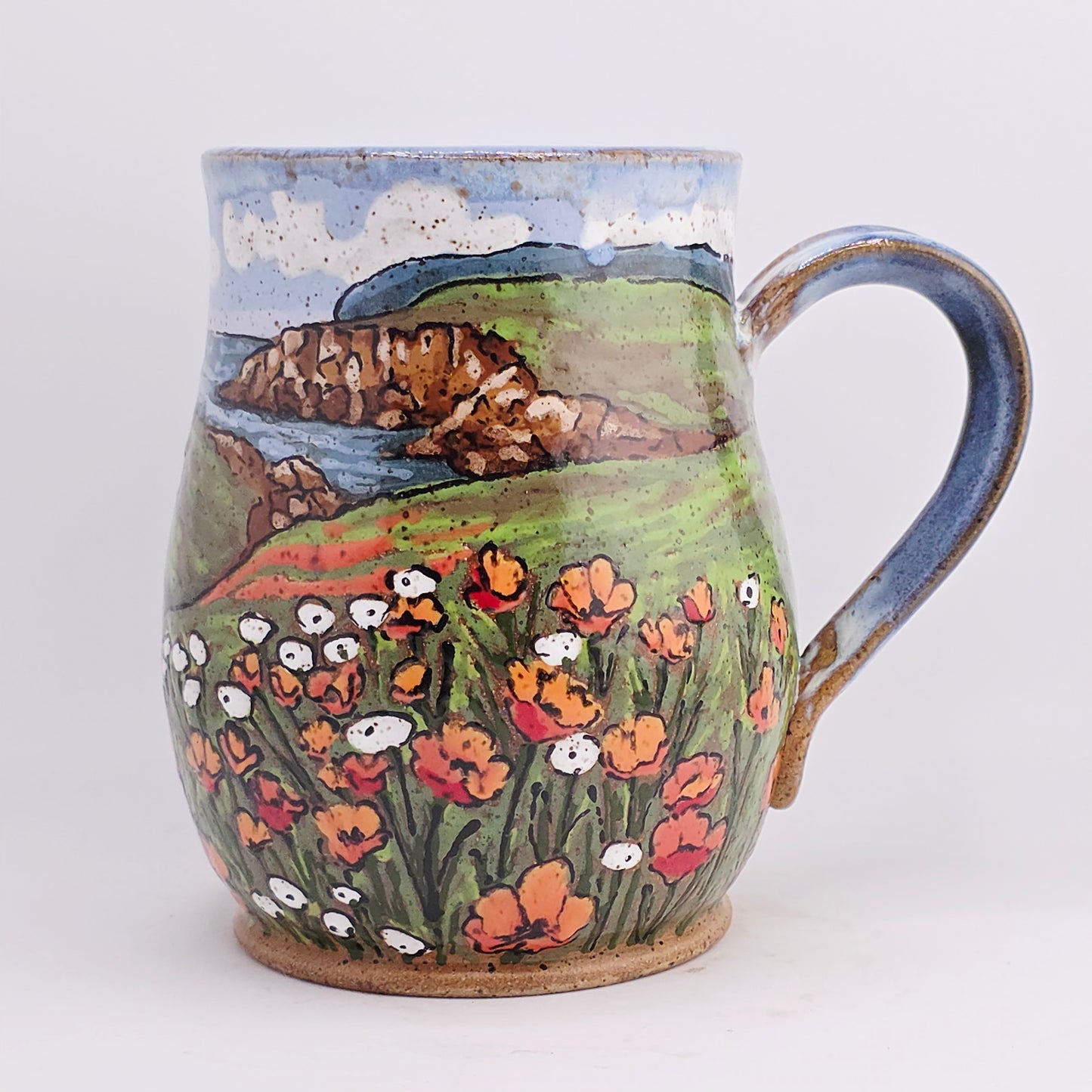 #07 Handmade stoneware Mug 20oz
