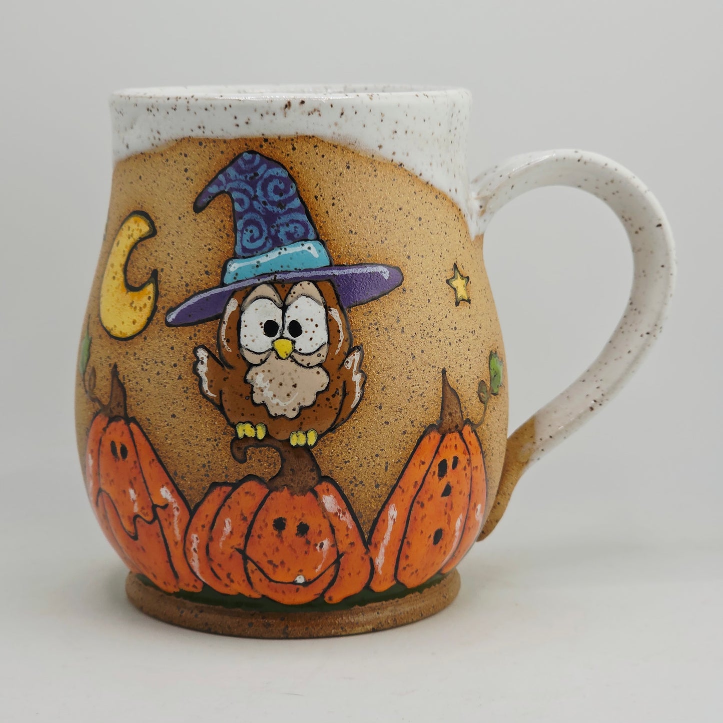 #22 Handmade stoneware Mug 18oz