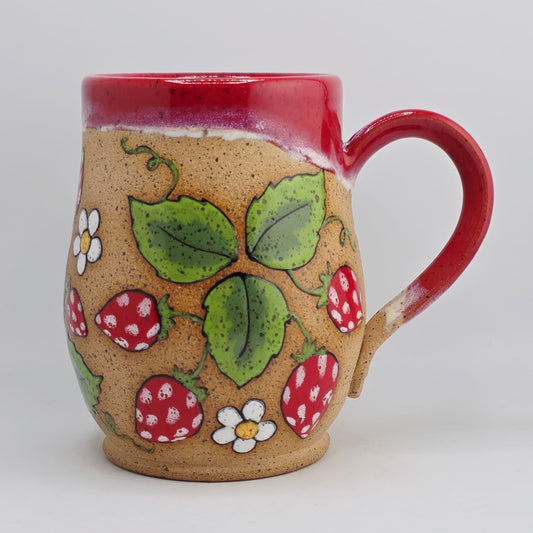 #09 Handmade stoneware Mug 20oz