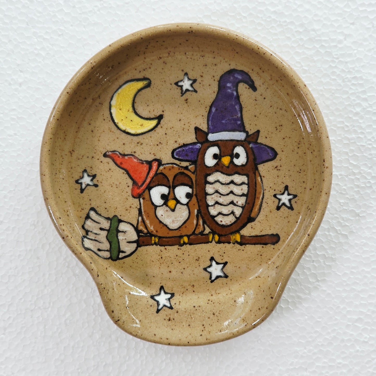 #38 Handmade stoneware spoonrest