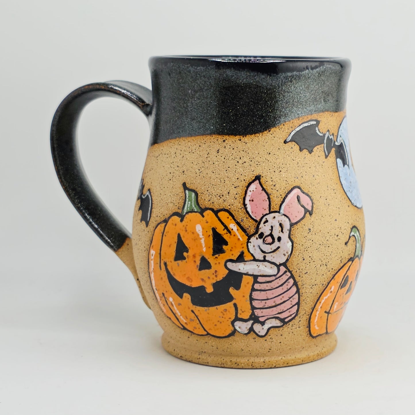 #13 Handmade stoneware Mug 18oz