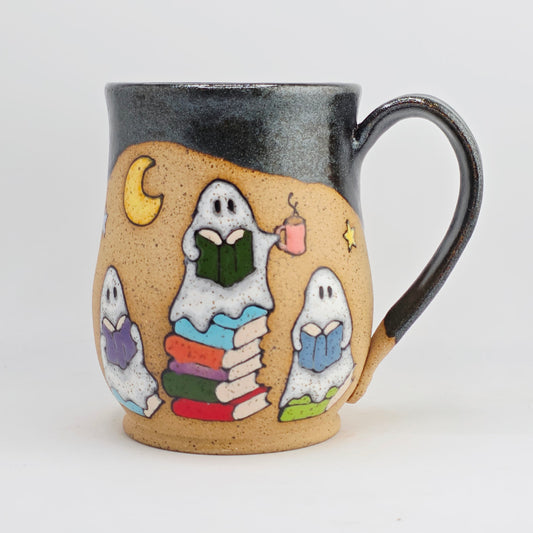 #16 Handmade stoneware Mug 16oz
