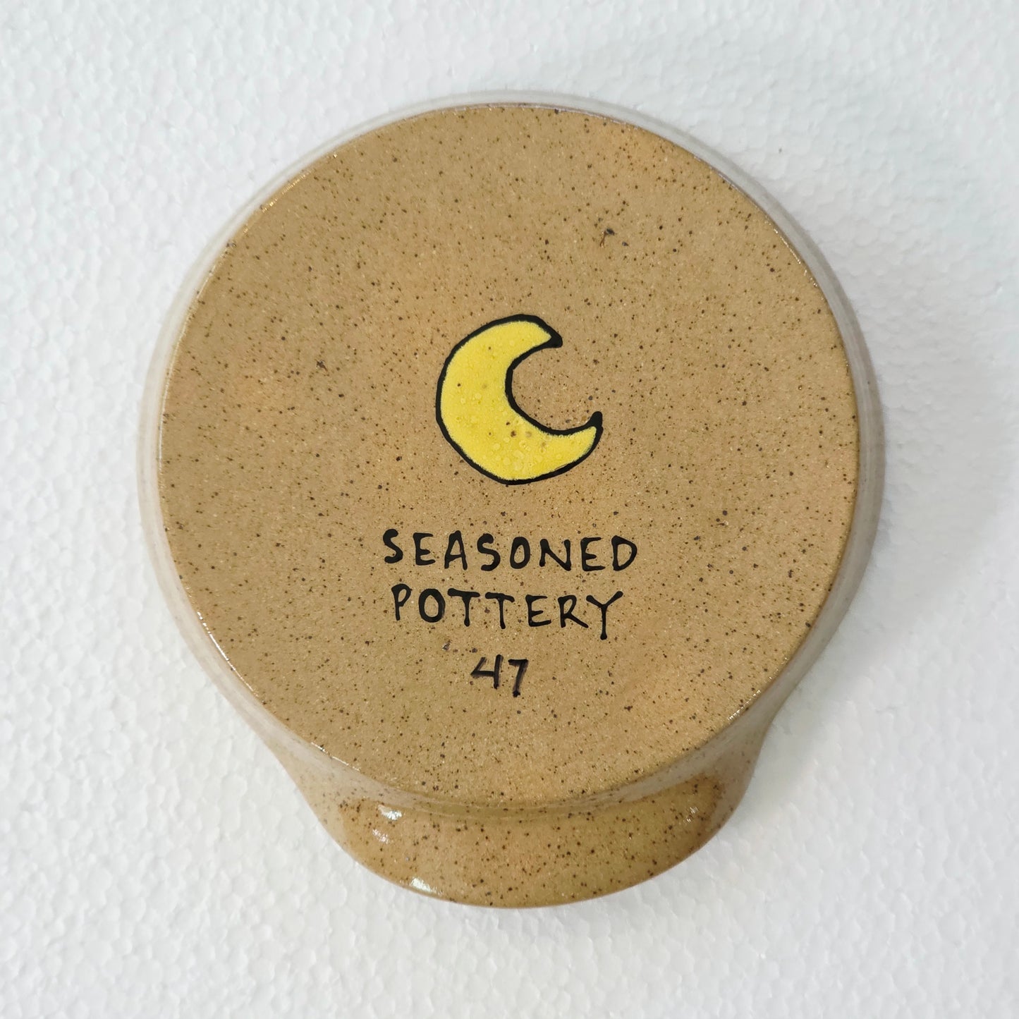 #47 Handmade stoneware spoonrest
