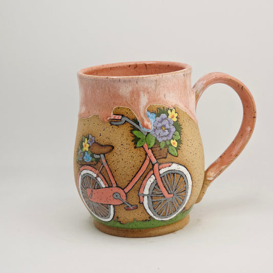 #124 Handmade stoneware Mug   16oz