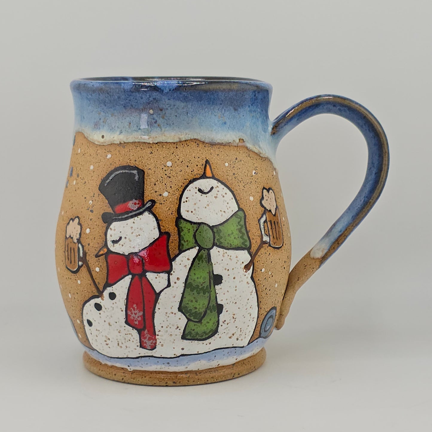 #01 Handmade stoneware mug 17 oz