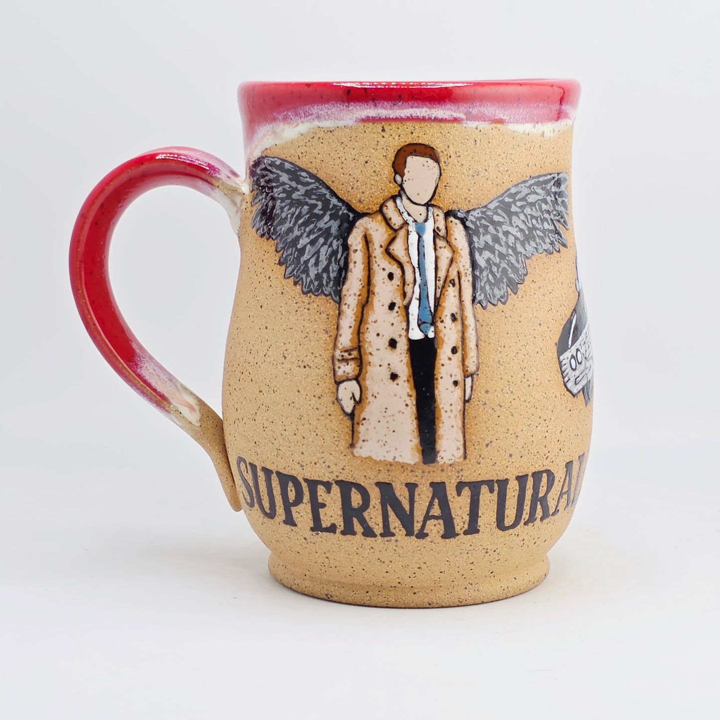 #23 Handmade stoneware Mug 18oz