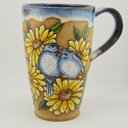 #11 Handmade stoneware mug 18oz