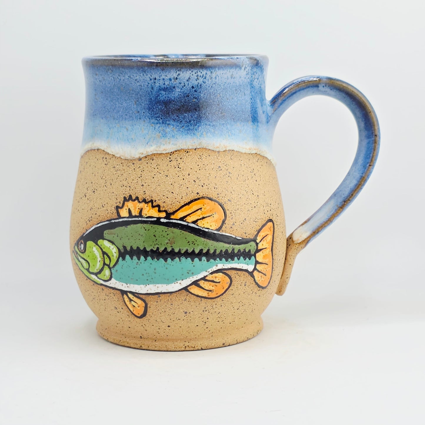 #06 Handmade stoneware Mug 17oz