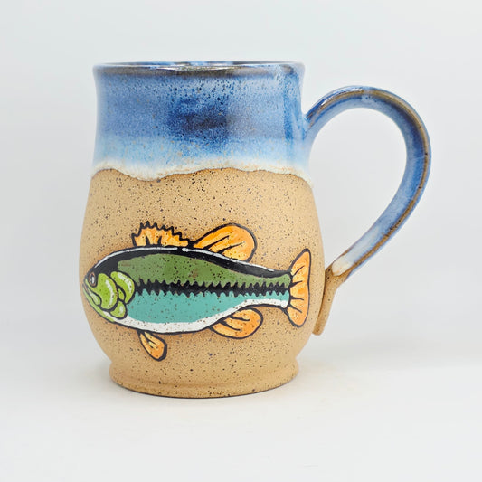 #06 Handmade stoneware Mug 17oz