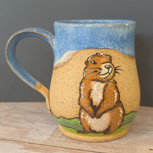 #115 Handmade stoneware mug 15oz