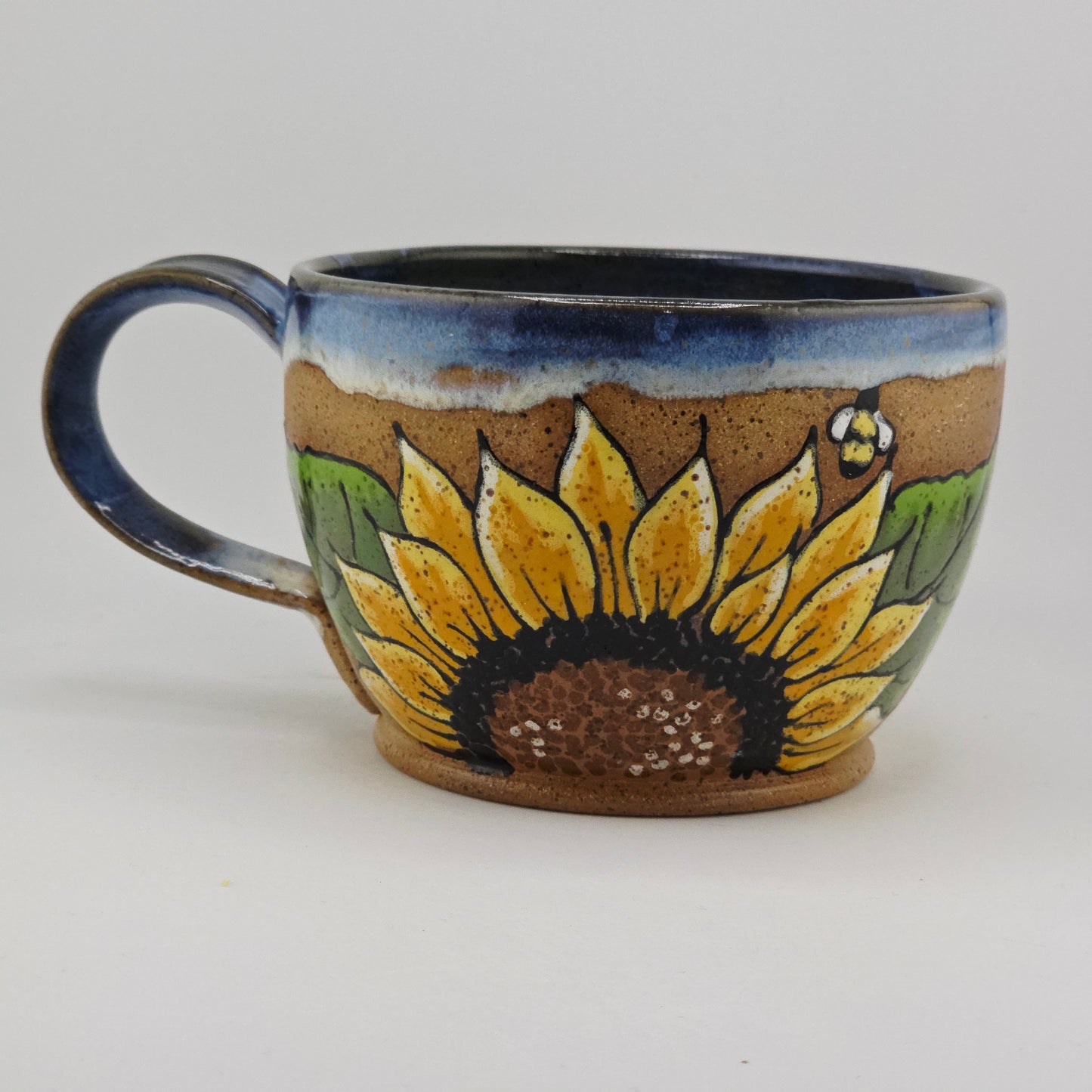 #34 Handmade stoneware Mug    17oz